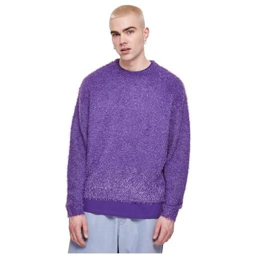 Urban Classics feather sweater maglia di tuta, realviolet, l uomo