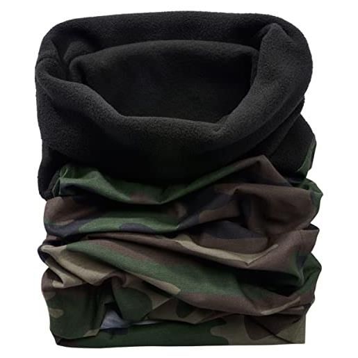 Brandit multi function headgear fleece, color: woodland, size: os