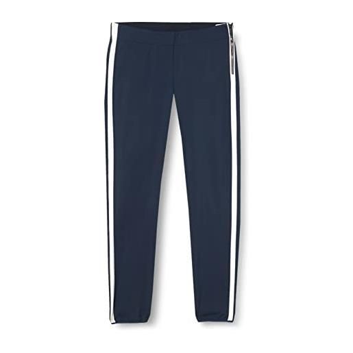 Cmp pantaloni softshell stretch, donna, black blue, 40, black blue