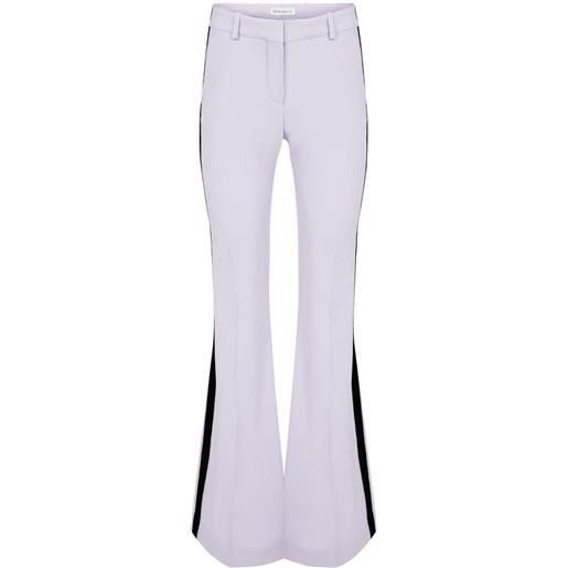Nina Ricci pantaloni svasati a righe - rosa