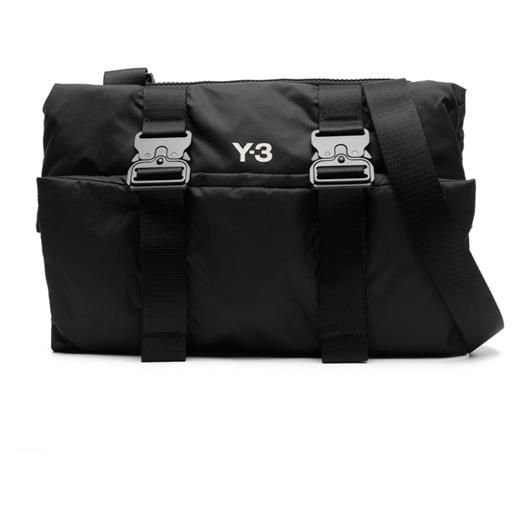 Y-3 borsa a tracolla ripstop x adidas - nero