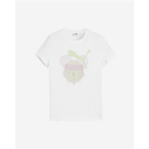 Puma girl graphic jr - t-shirt