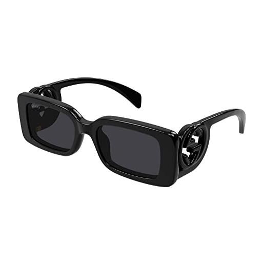 Gucci occhiali da sole gg1325s black/grey 54/19/140 donna
