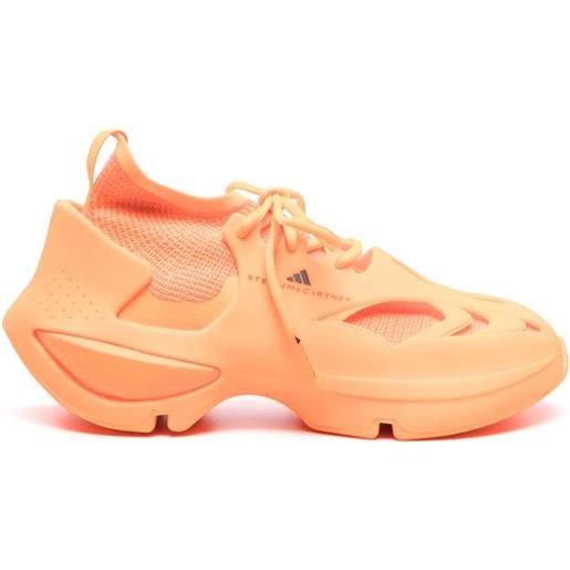 adidas by Stella McCartney sneakers sportswear chunky con inserti - arancione