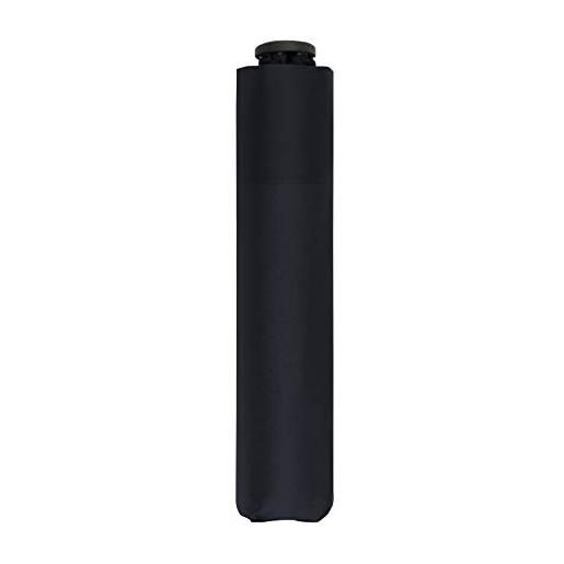 Doppler pocket umbrella zero, 99 - peso di soli 99 grammi - stabile - antivento - 21 cm - simply black