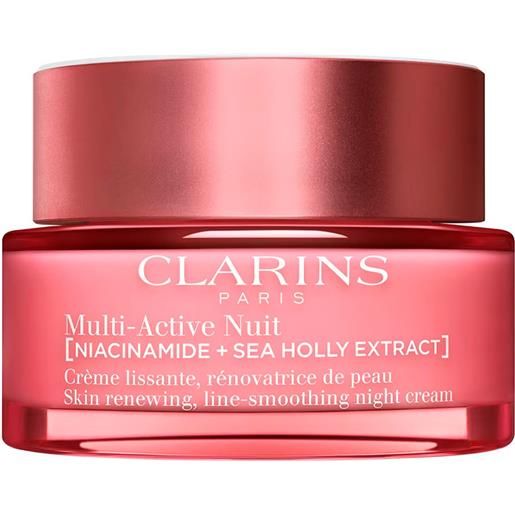 Clarins trattamenti viso multi-active noche crema para pieles secas