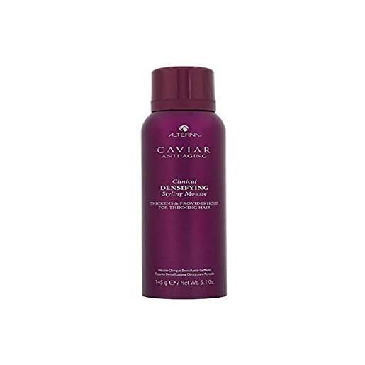 Alterna caviar clinical densifying styling mousse, cranberry, 145 g
