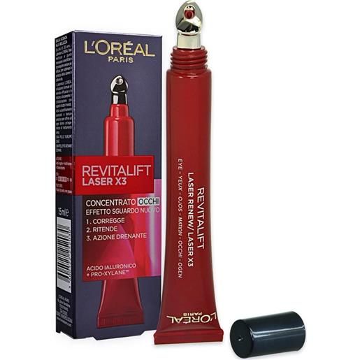 L'OREAL ITALIA SpA DIV. CPD l'oreal italia spa l'oreal paris revitalift laser x3 concentrato contorno occhi effetto sguardo nuovo