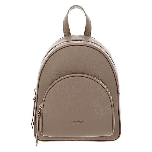 Coccinelle gleen handback grained leather warm taupe
