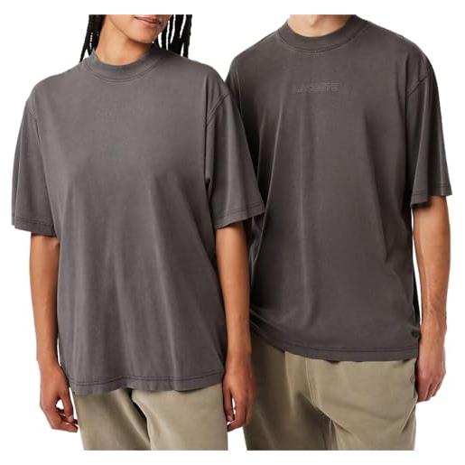 Lacoste th3446 t-shirt manica lunga sport, eco kelp, m unisex-adulto