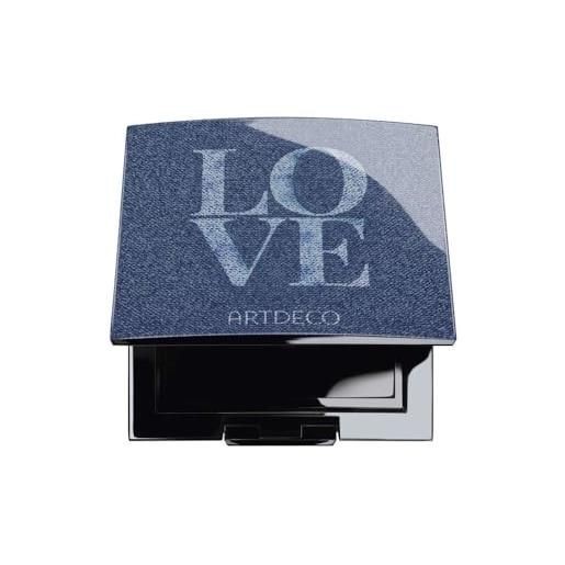 Artdeco beauty box trio - scatola magnetica limitata per 3 ombretti in design jeans, 1 scatola