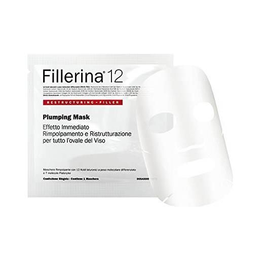 Fillerina labo fillerina 12 restructuring plumping mask maschera viso rimpolpante antiage