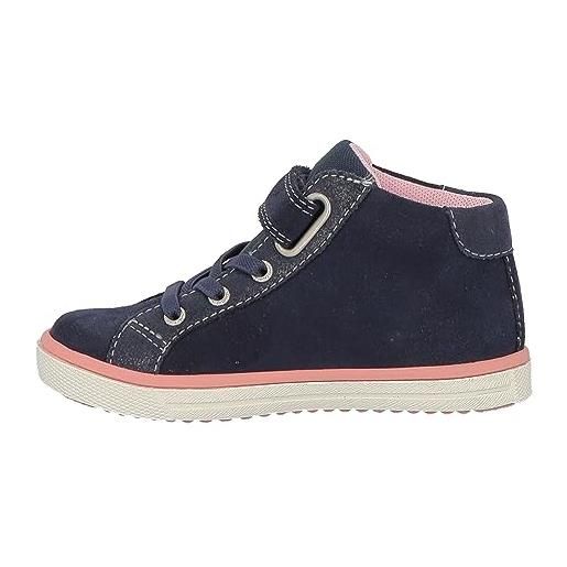 Lurchi 74l1063001, scarpe da ginnastica bambina, deep ocean, 26 eu