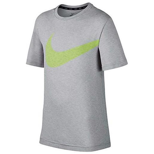 Nike ragazzo breathe top a maniche corte hyper gfx maglietta, ragazzo, jungen breathe top short sleeve hyper gfx, hyper royal/deep roy, xl