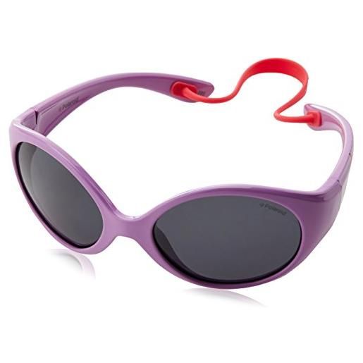 Polaroid pld 8010/s y2 occhiali da sole, viola (lilac/grey pz), 47 unisex-bambini