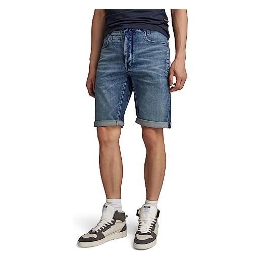 G-STAR RAW men's d-staq 3d shorts, blu (lt indigo aged d10064-c052-8436), 30