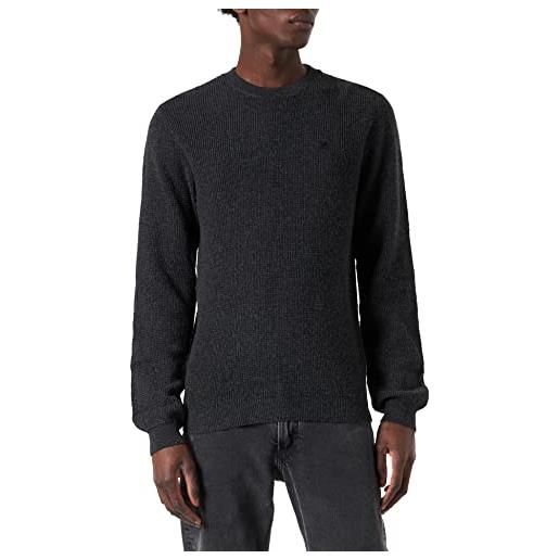 Kaporal sadak-maglione da uomo, grigio scuro, melange, taglia s, dargrm, s