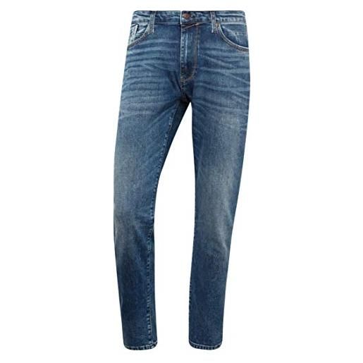 Mavi chris jeans tapered, blu (dark shaded urban comfort 27444), w34/l30 (taglia unica: 34/30) uomo