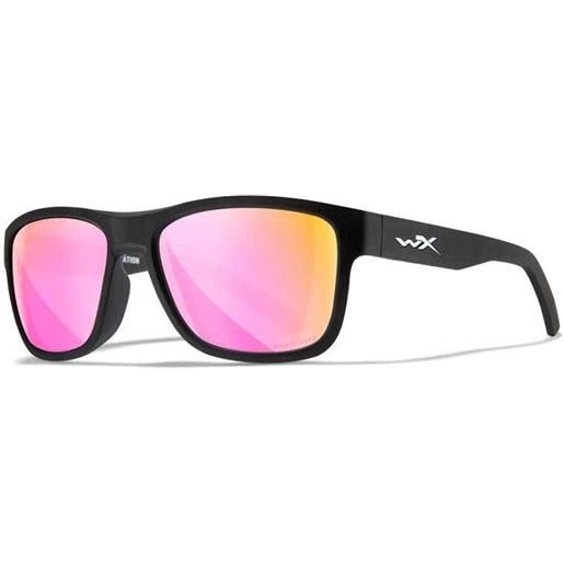 Wiley X ovation polarized sunglasses trasparente uomo