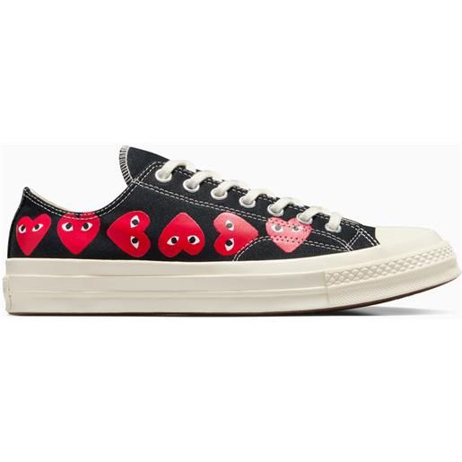 Converse x comme des garçons play chuck 70 multi heart