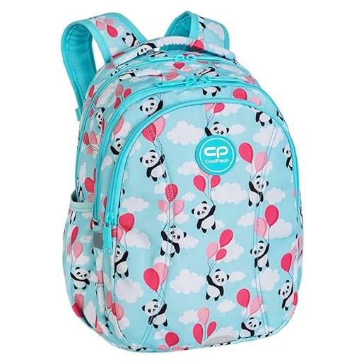 Coolpack e48548, zaino per la scuola joy s panda ballons, blue