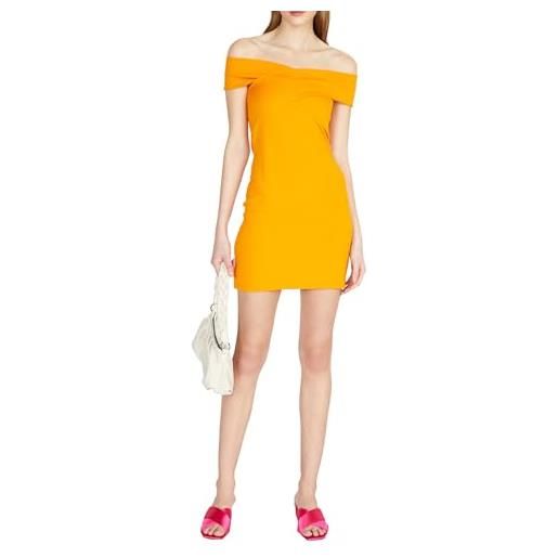 Sisley vestito 4v3clv03x, arancione 3z9, 70 donna