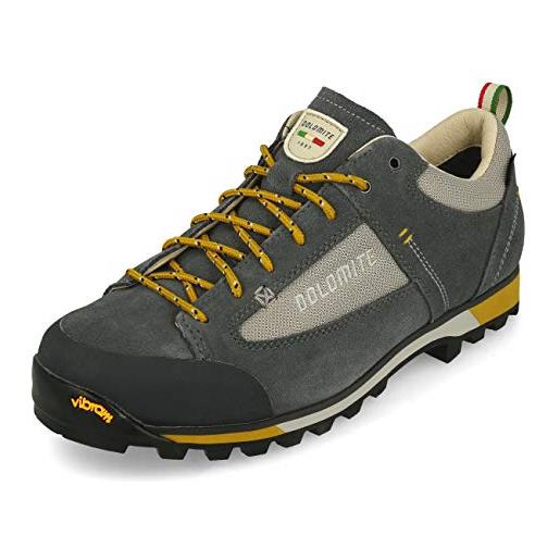 Dolomite zapato ms cinquantaquattro hike low gtx, scarpe unisex-adulto, gunmetal grey, 44.5 eu