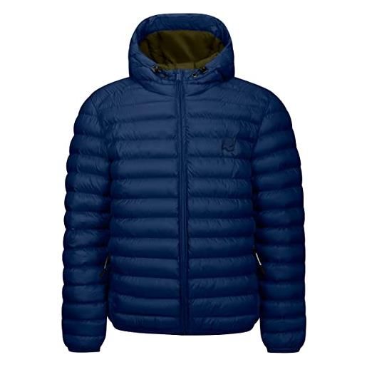 Invicta fw2022 giacca con cappuccio, blu (bluette 12), l uomo