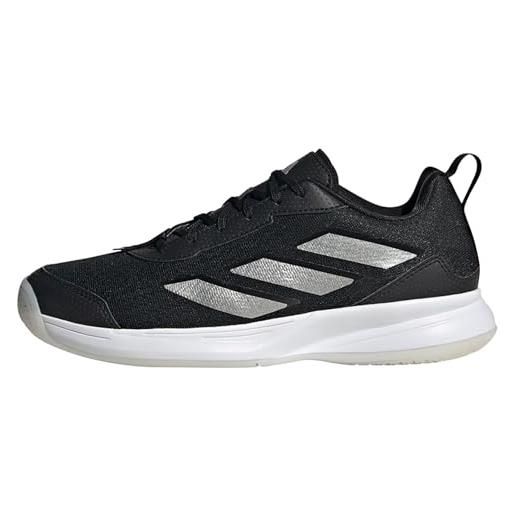 adidas avaflash, shoes-low (non football) donna, core black/silver met. /ftwr white, 42 eu