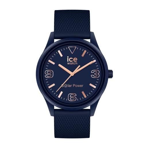 Ice-watch - ice solar power casual blue rg - orologio blu da uomocon cinturino in silicone - 020606 (medium)