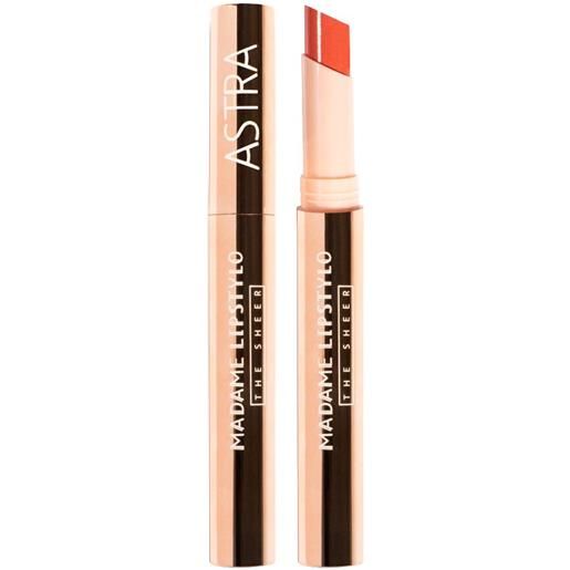 Astra rossetto stylo madame the sheer 03 corail cherie