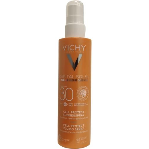 VICHY (L'Oreal Italia SpA) vichy capital soleil spray fluido cell protect spf30 viso e corpo 200 ml