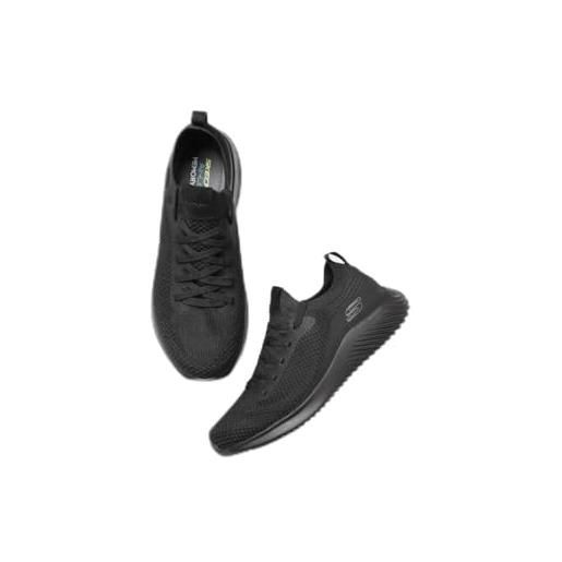 Skechers bounder 2.0, scarpe da ginnastica uomo, nero nero, 42.5 eu