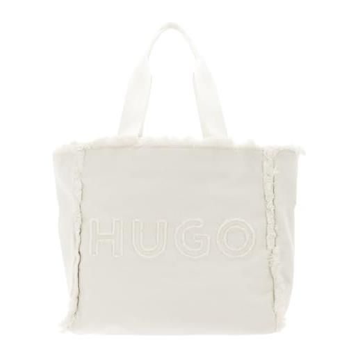 HUGO becky tote bag donna, open blue467, taglia unica