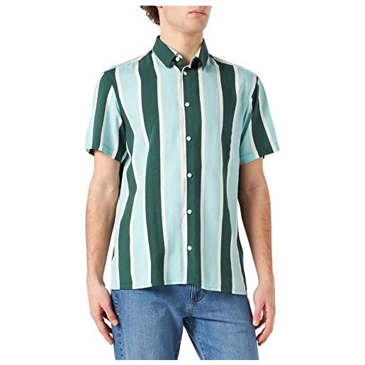 CASUAL FRIDAY shirt cfalvin camicia, verde (bistro green 50391), small uomo