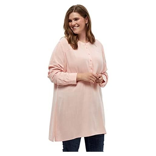 Peppercorn djanet dixie shirt curve, camicia, donna, rosa (4651 rose blossom pink), 56