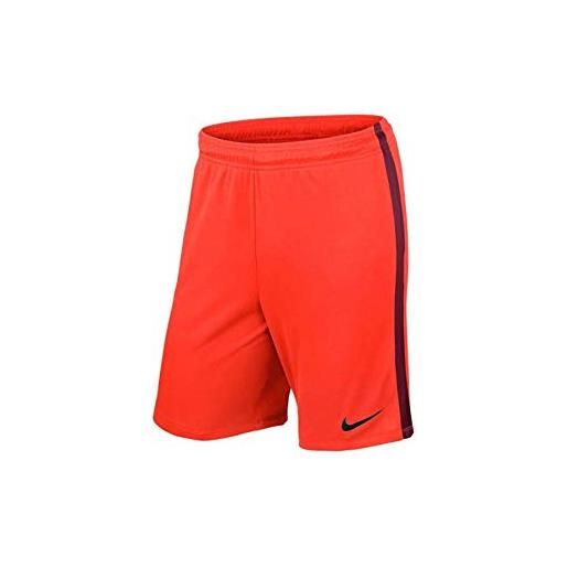 Nike pantaloncini da uomo league knit, league knit short nb, multicolore (bright crimson/deep garnet/black), l