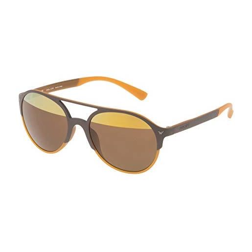 Police spl163v556l2h occhiali da sole, marrone (marrón), 55.0 unisex-adulto