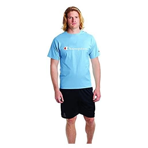 Champion maglietta grafica classica t-shirt, blu svizzero, xxl uomo