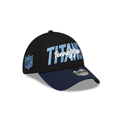 New Era los angeles chargers 2022 nfl draft black turquoise 39thirty stretch cap - s-m (6 3/8-7 1/4)