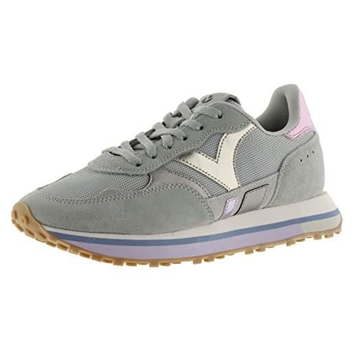 victoria 1154100-women sneaker nova griglia & pezzi metallizzati a collo basso donna nude 40