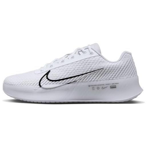 Nike w zoom vapor 11 hc, basso donna, nero bianco antracite, 43 eu