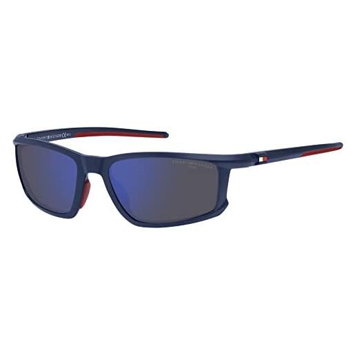 Tommy Hilfiger 204757 sunglasses, fll/zs matte blue, taille unique men's