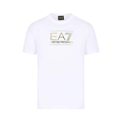 EA7 t-shirt bianco bianco