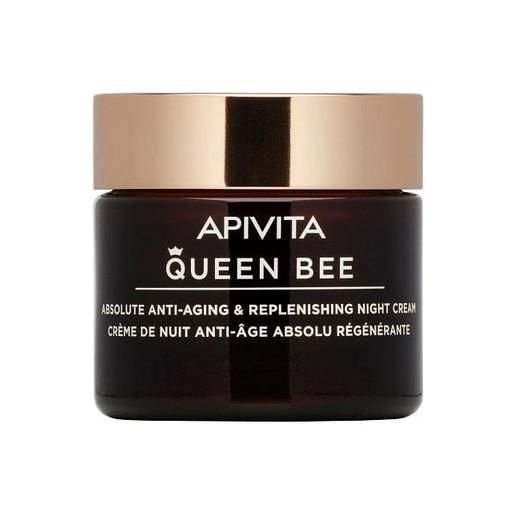 Apivita queen bee crema notte anti-età assoluta & rimpolpante 50 ml