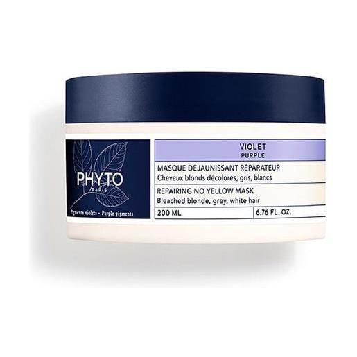 Phyto violet maschera anti-giallo riparatrice 200 ml