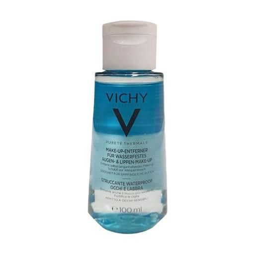 Vichy pureté thermale 100 ml struccante waterproof occhi labbra