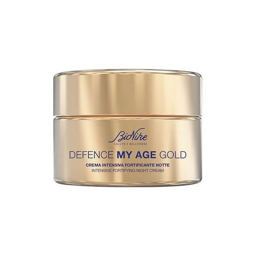 Bionike defence my age gold crema intensiva fortificante notte vaso 50 ml