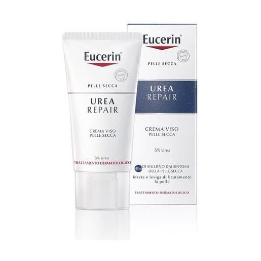 Eucerin urearepair crema viso levigante 5% urea 50 ml