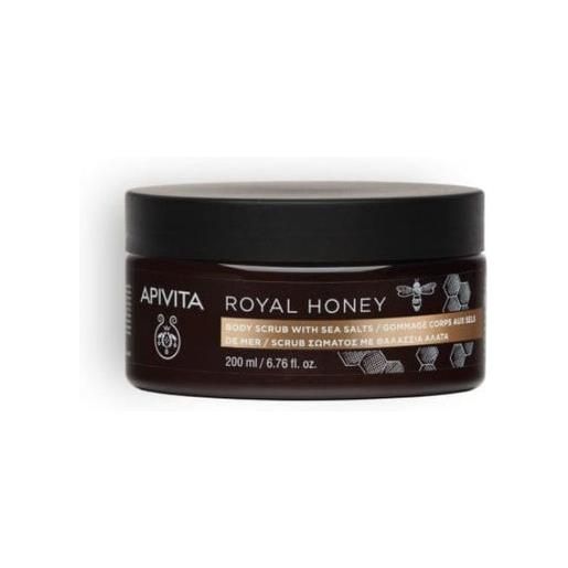 Apivita royal honey scrub corpo con sali marini 200 ml